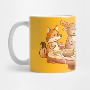 Animals Friends Watercolor Mug